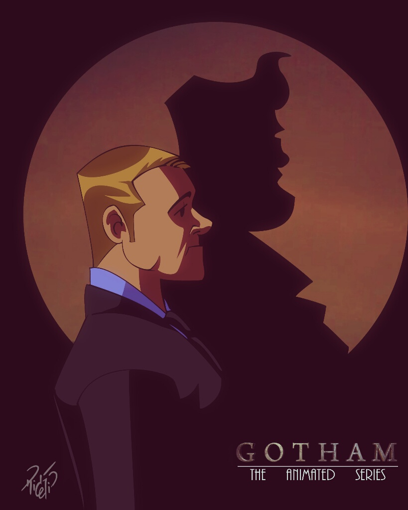 Illustration for article titled Artist Turns Gotham's Heroes and Villains Into Batman: The Animated Series Legends